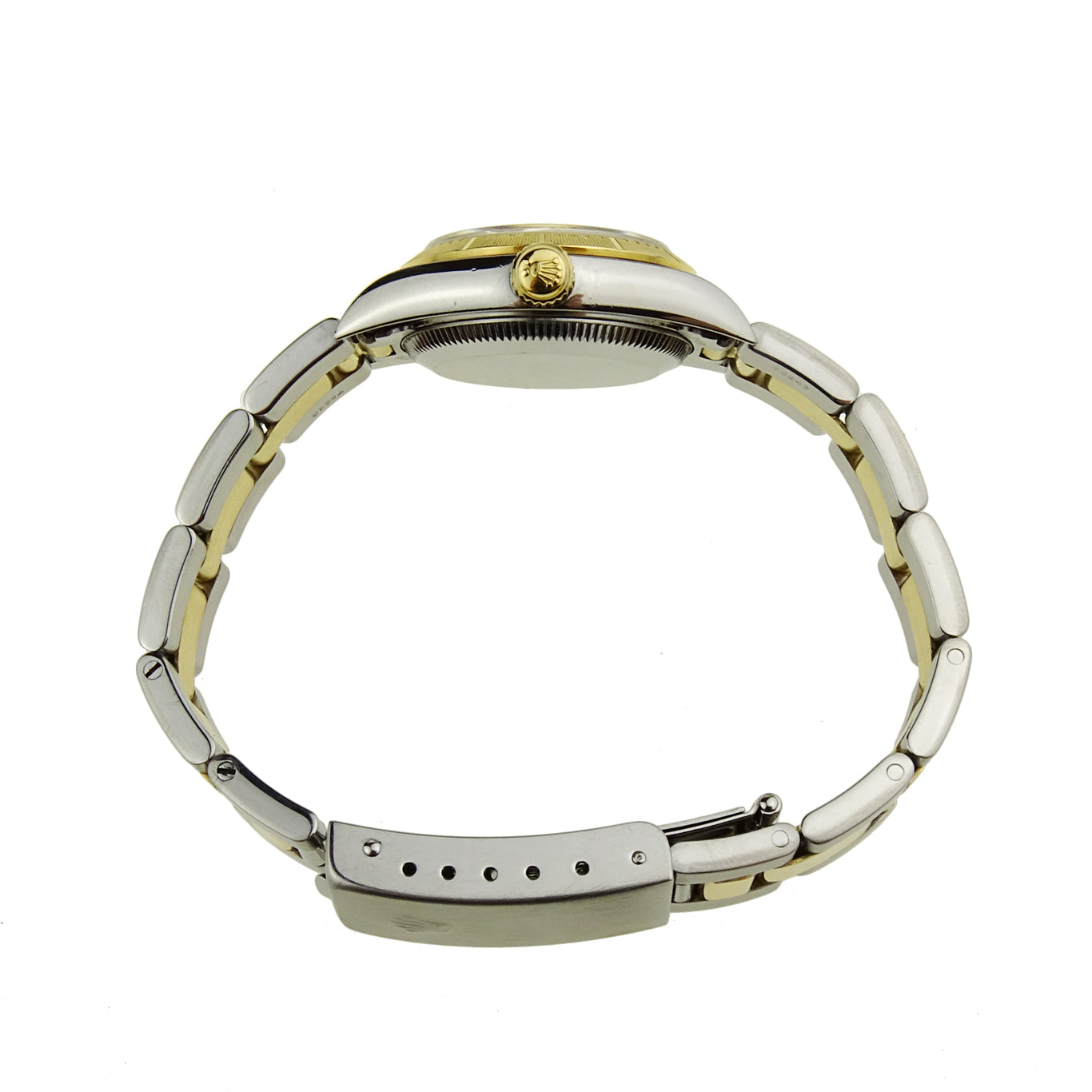 Rolex Oyster Perpetual Steel and Gold 76243