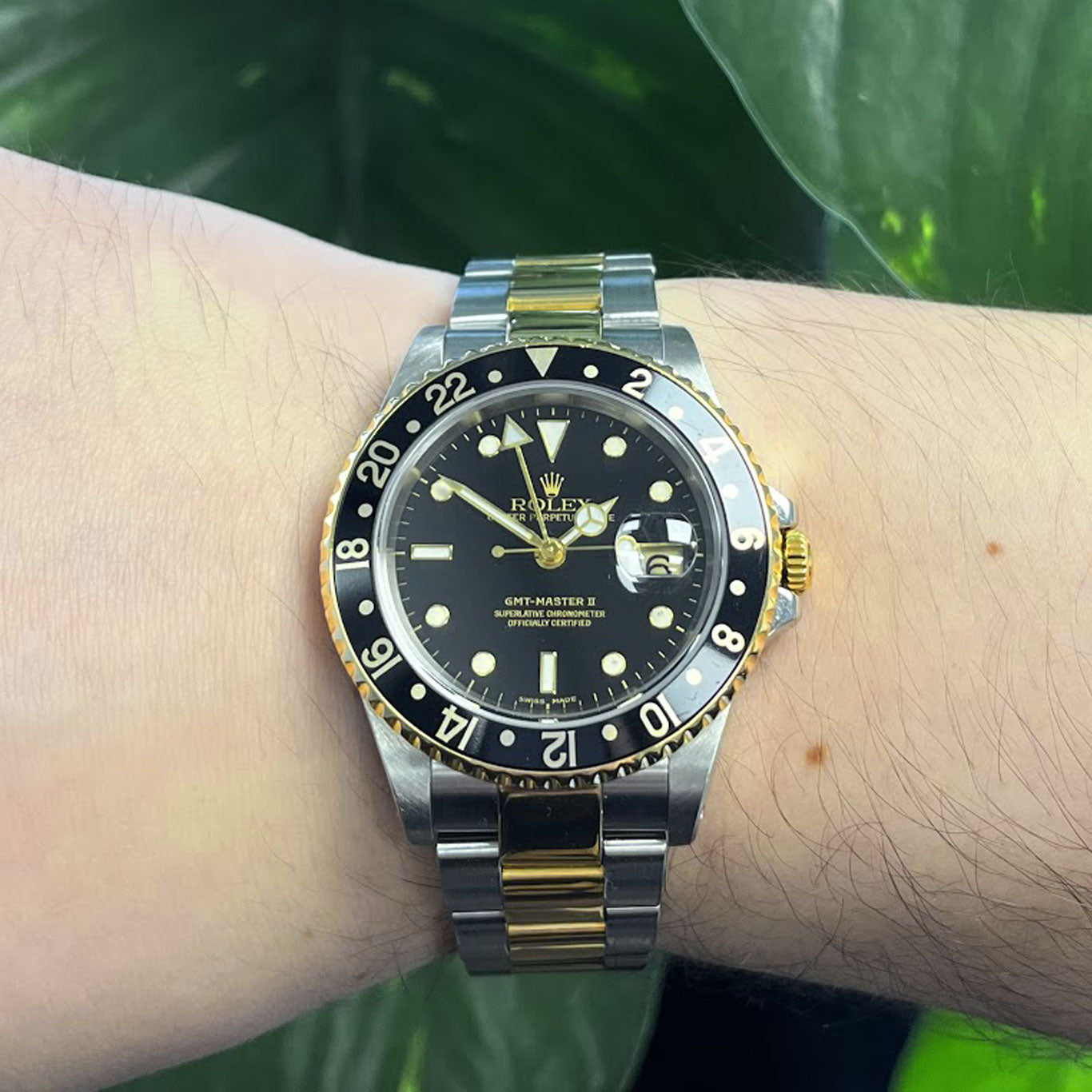 Rolex GMT-Master II Stainless Steel & Gold 16713