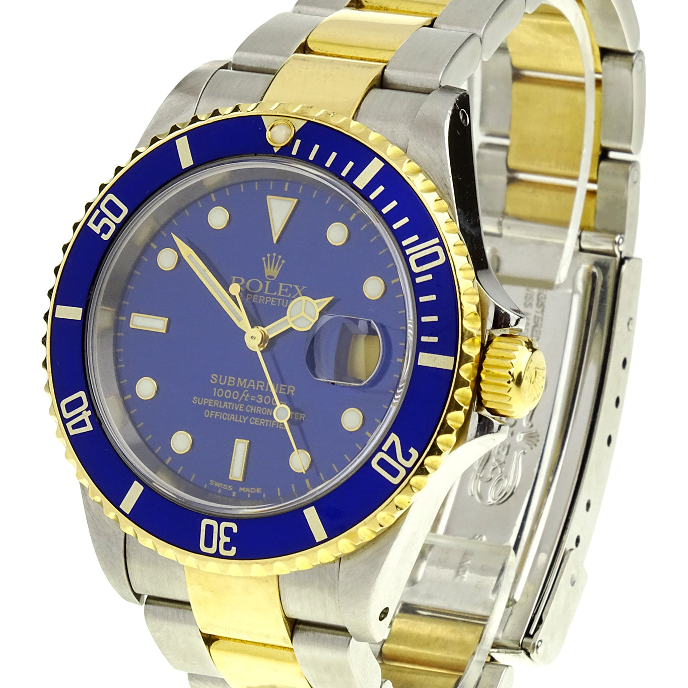 Rolex Submariner Date Steel and Gold 16613