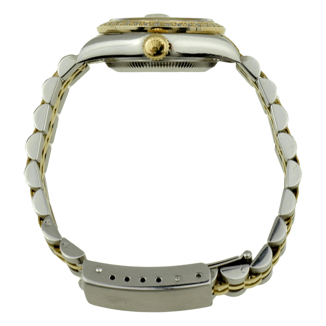 Rolex Lady Datejust Steel & Gold Diamond Set 79173