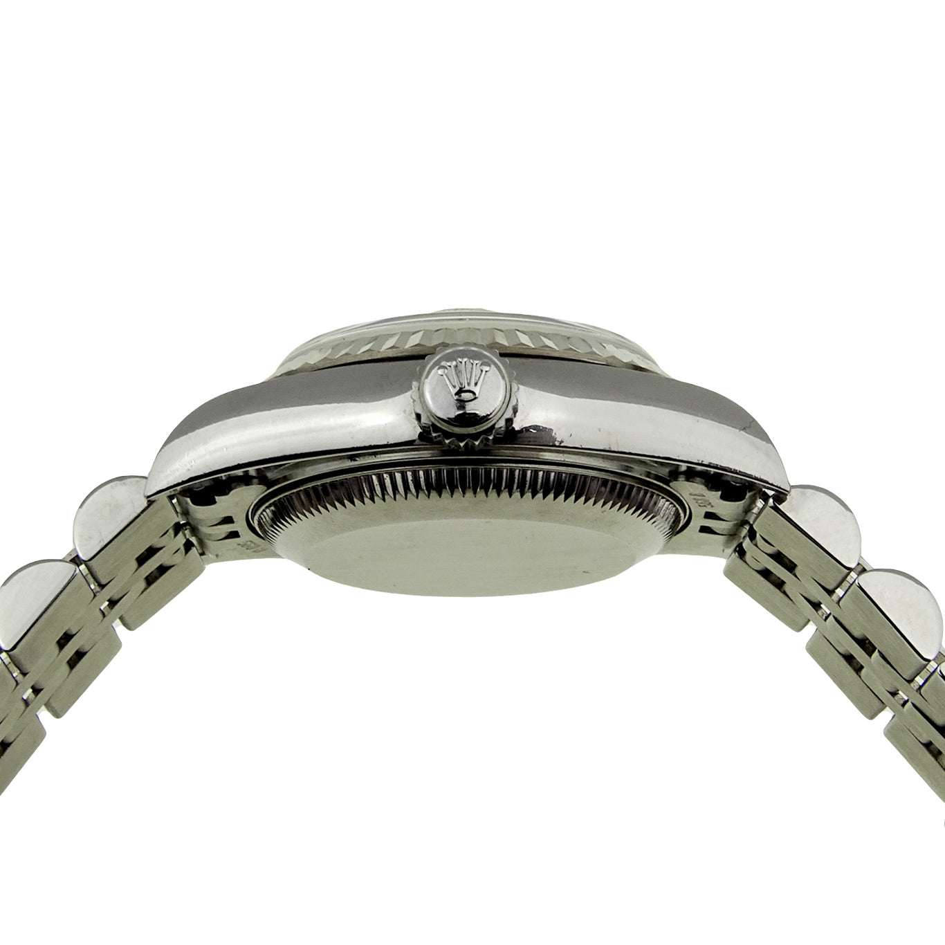 Rolex Lady Datejust Steel & White Gold Bezel 79174