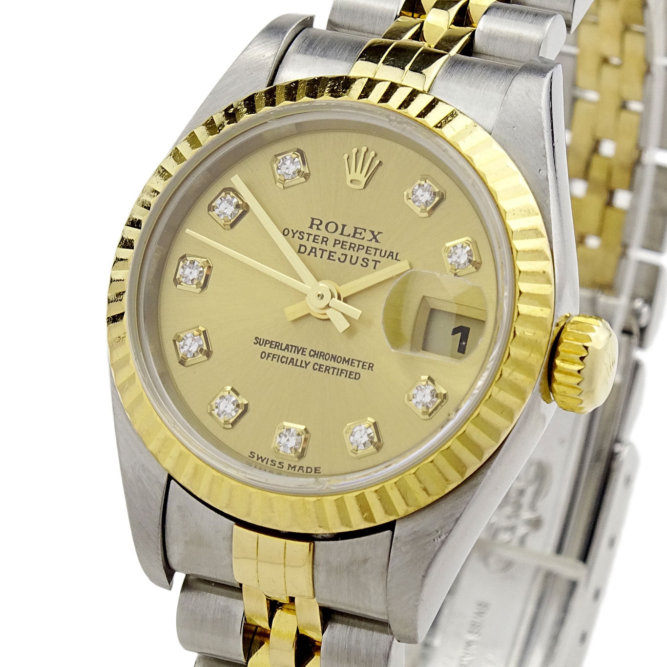 Rolex Lady Datejust Steel and Gold 79173