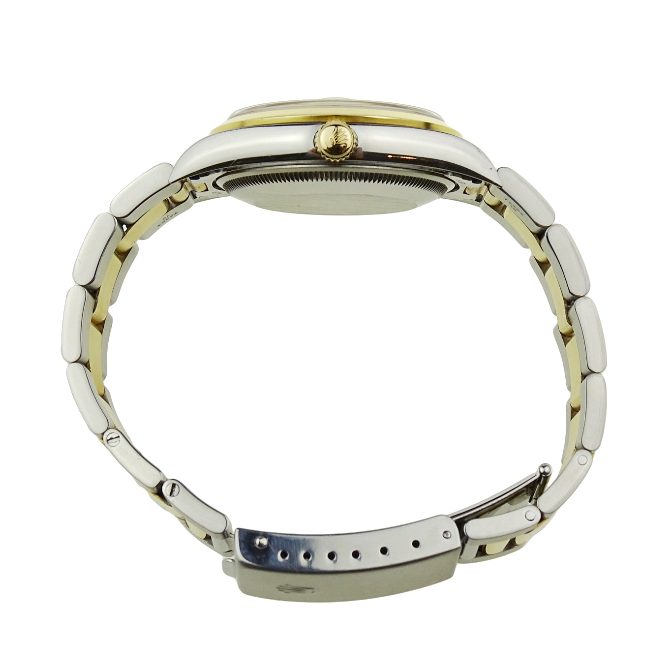 Rolex Date Oyster Perpetual Steel and Gold 15203