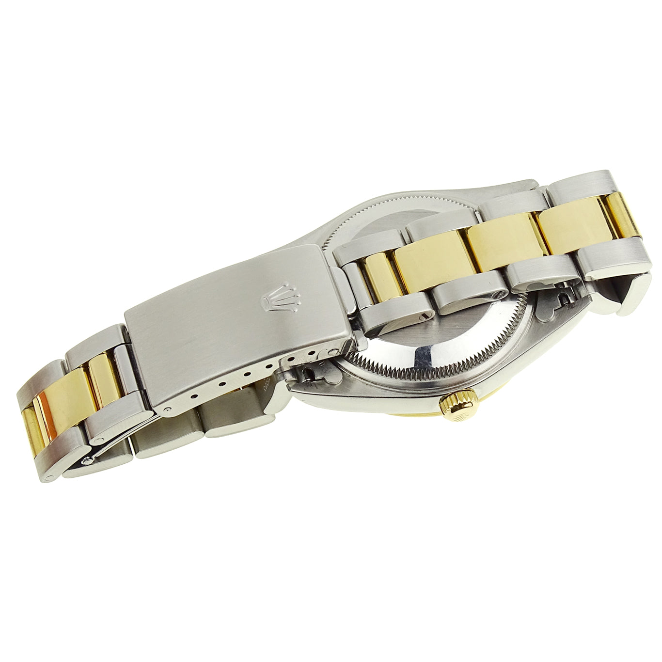 Rolex Date Oyster Perpetual Steel and Gold 15203