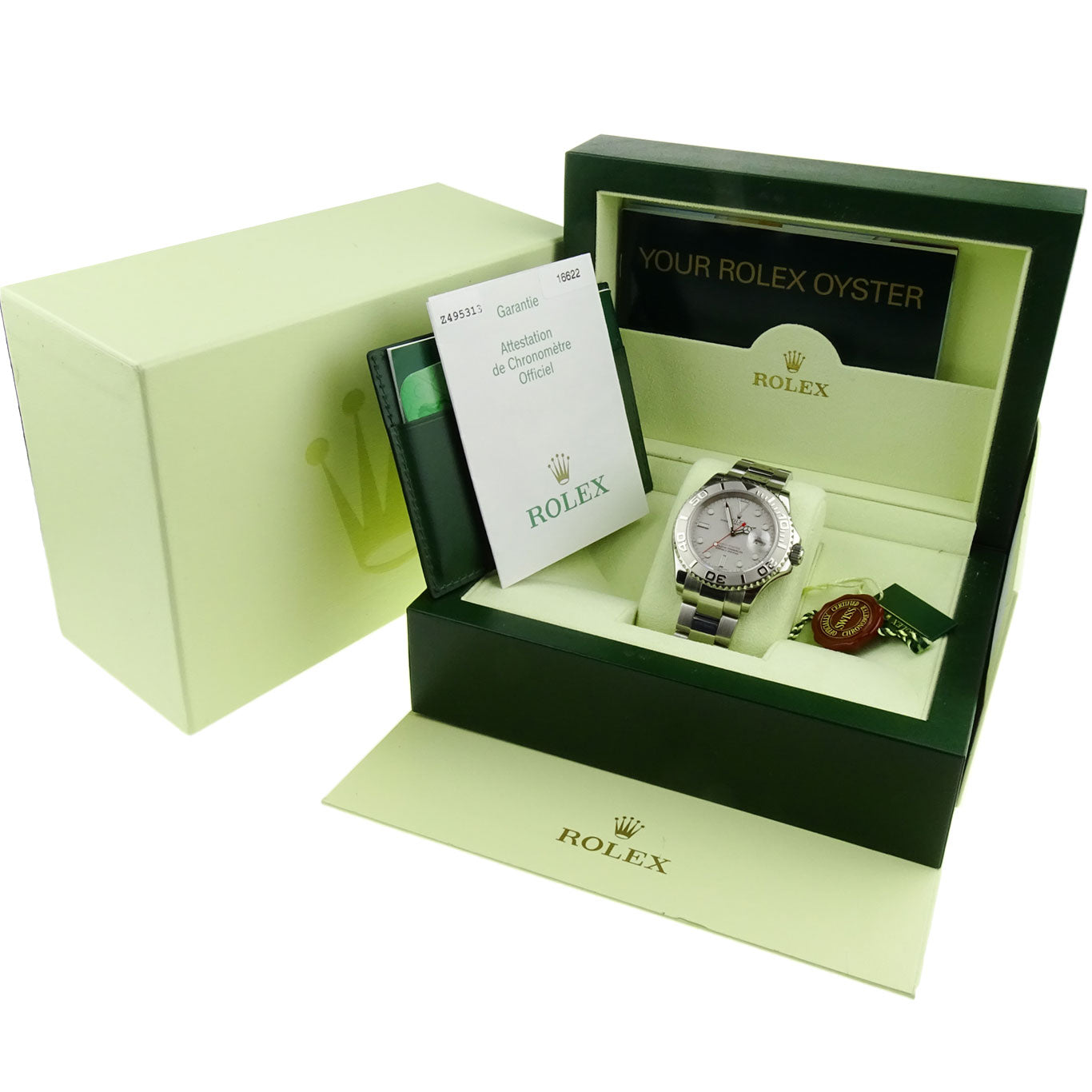 Rolex Yacht-Master Stainless Steel & Platinum 16622