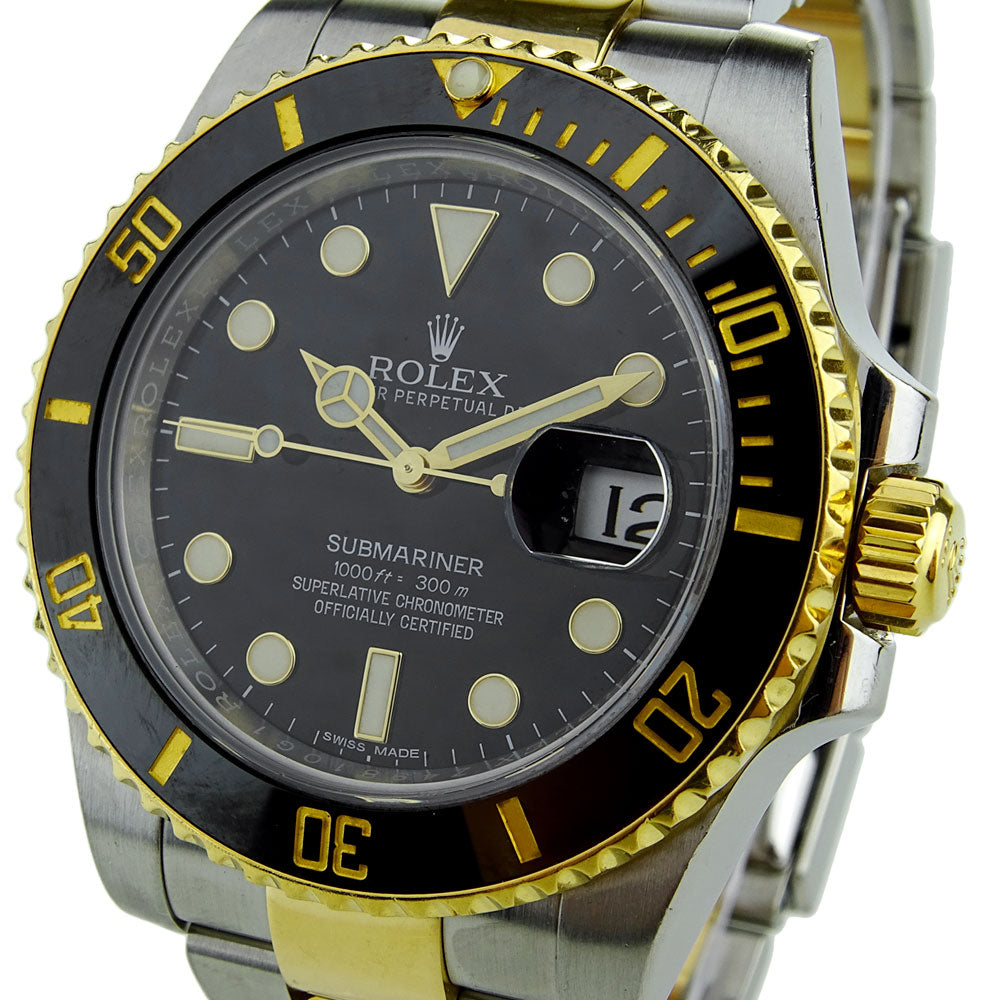 Rolex Submariner Date Steel & Gold 116613LN