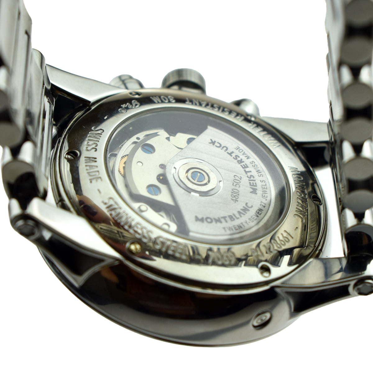 Mont Blanc Timewalker Chronograph Black & Steel