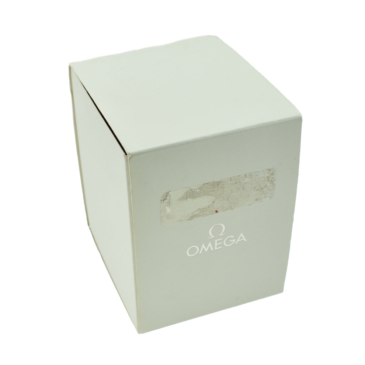 Omega Red Leather Watch Box Service Travel Case