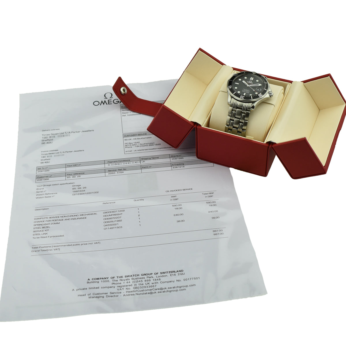 Omega Seamaster Professional 300m Automatic 212.30.41.20.01.002