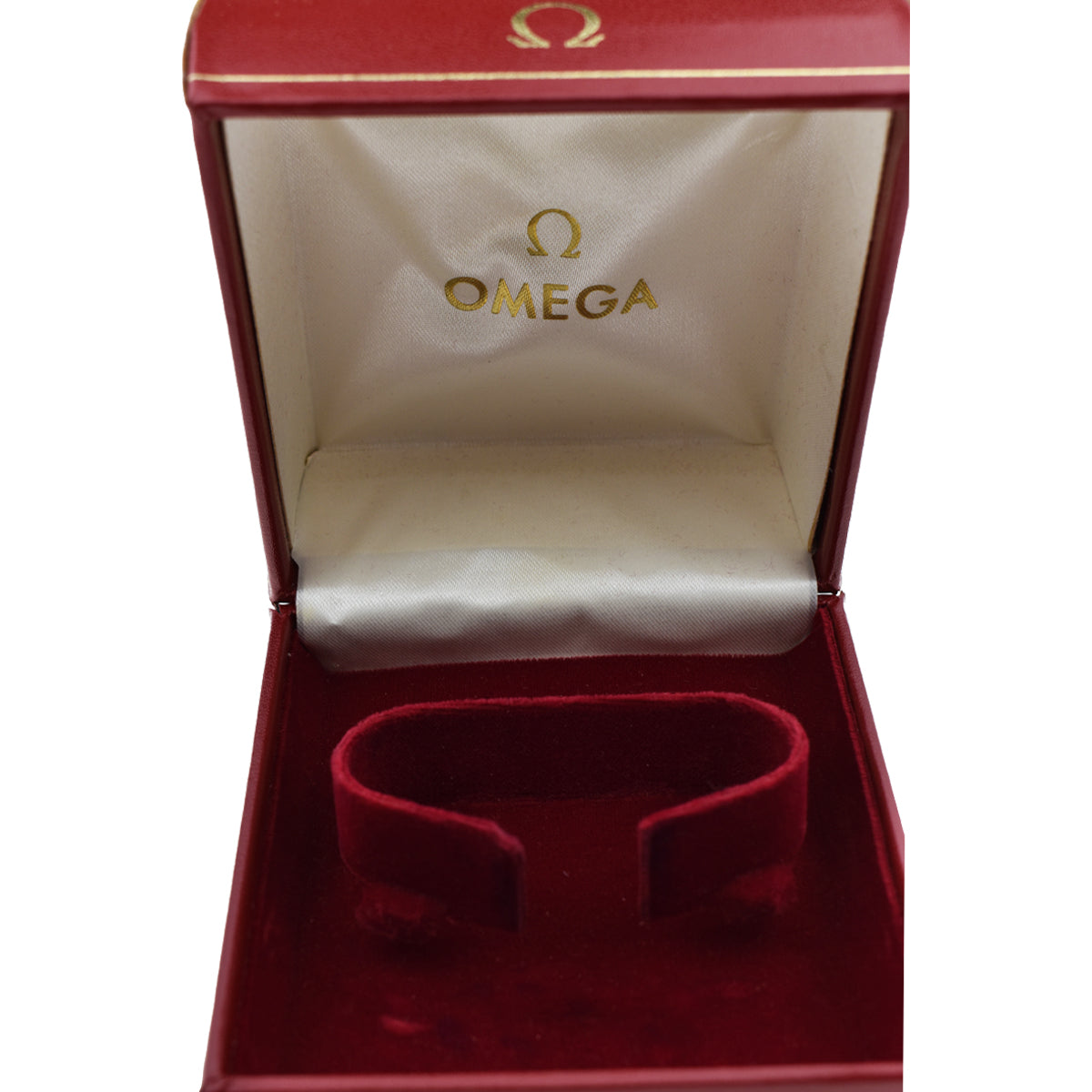 Omega Vintage Red Wristwatch Box