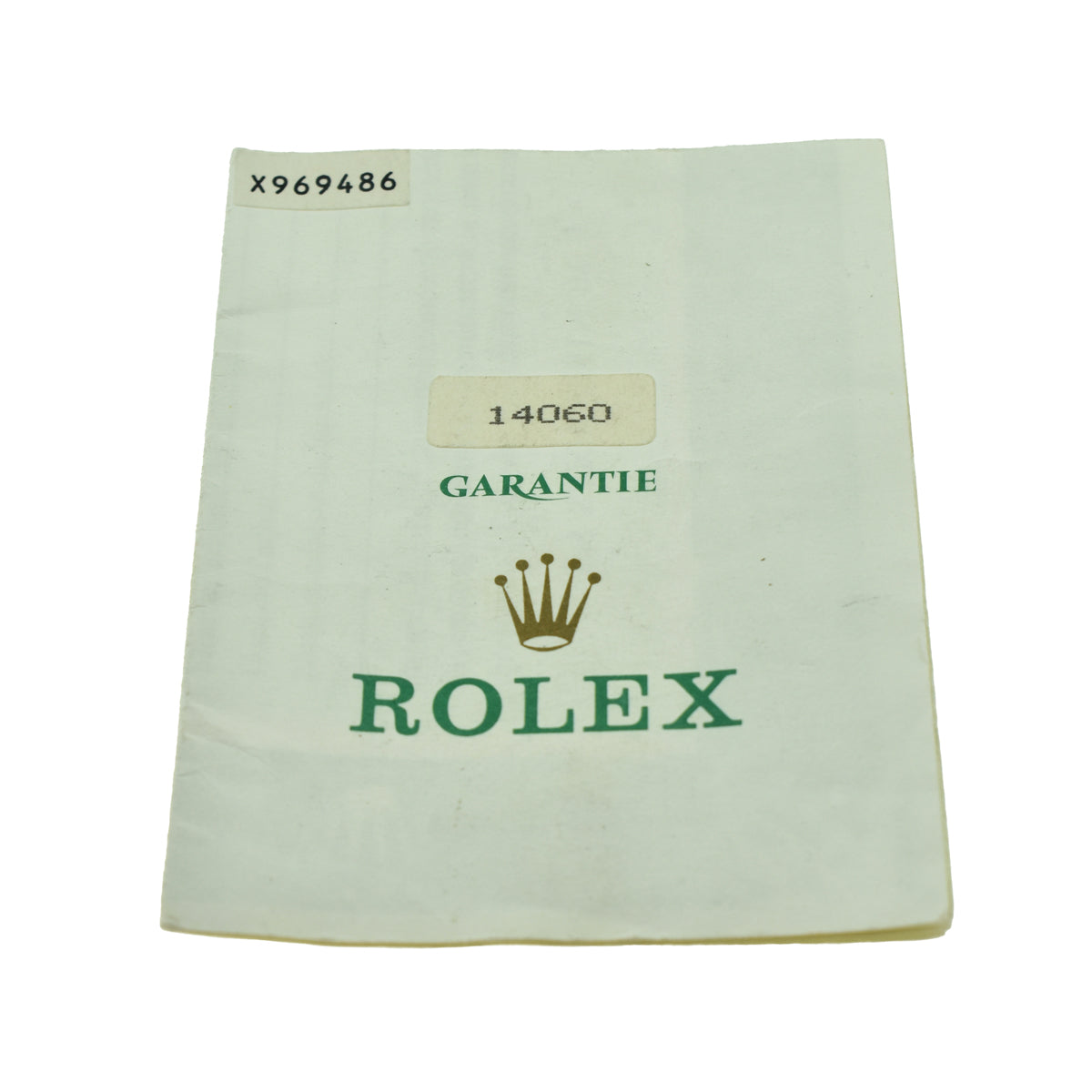 Rolex Submariner Non Date Oyster Perpetual 14060
