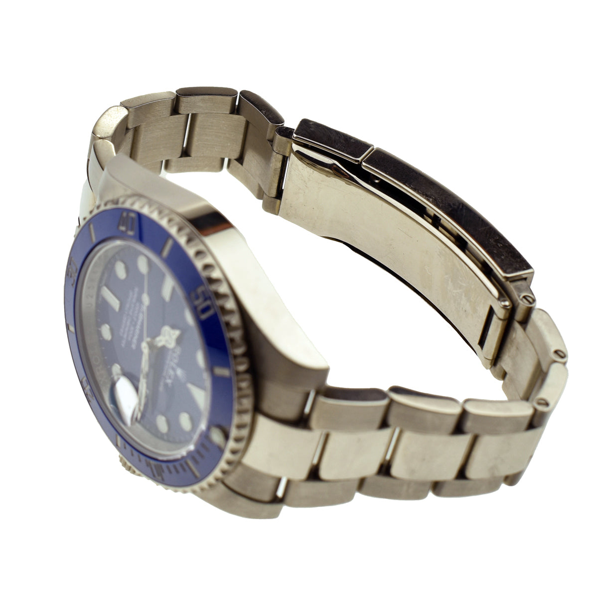 Rolex Submariner Oyster Perpetual 18ct White Gold Smurf 116619LB