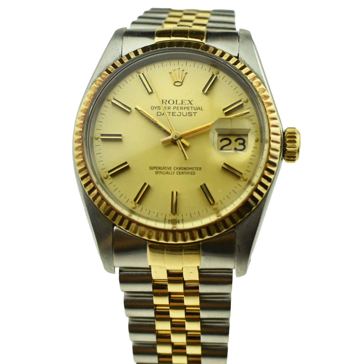 Rolex Datejust Stainless Steel & Gold 16013