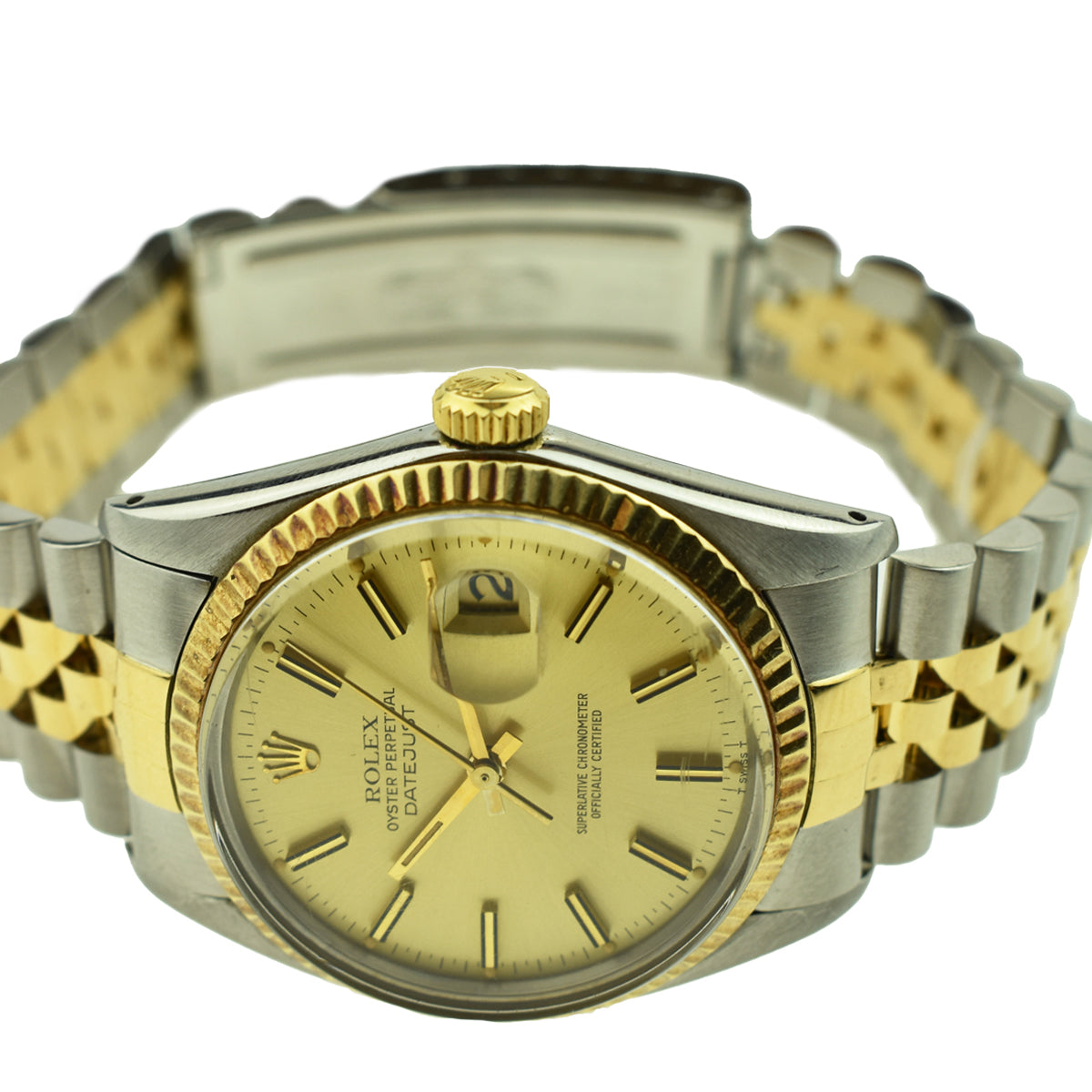 Rolex Datejust Stainless Steel & Gold 16013