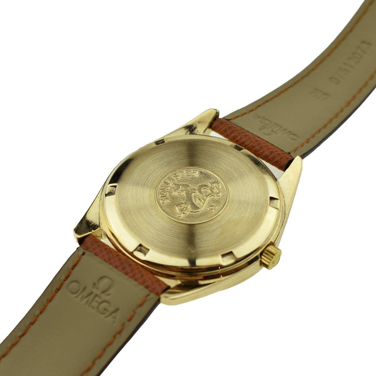 Omega Seamaster Day-Date 9ct Vintage Automatic Wristwatch