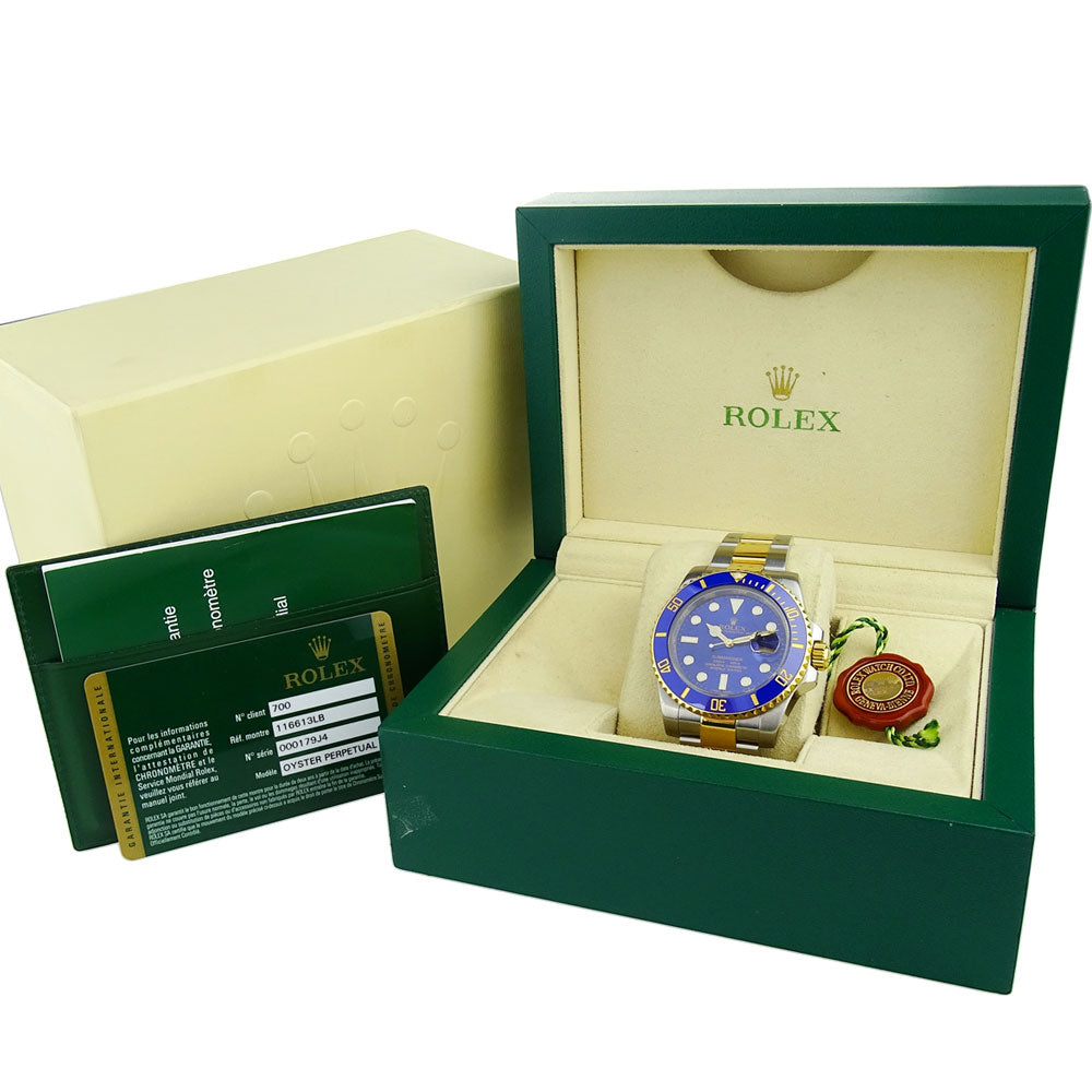 Rolex Submariner Date Steel &amp; Gold 116613LB