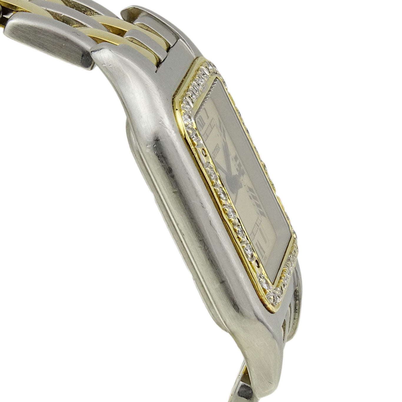 Cartier Panthere Steel and Gold Quartz 187949