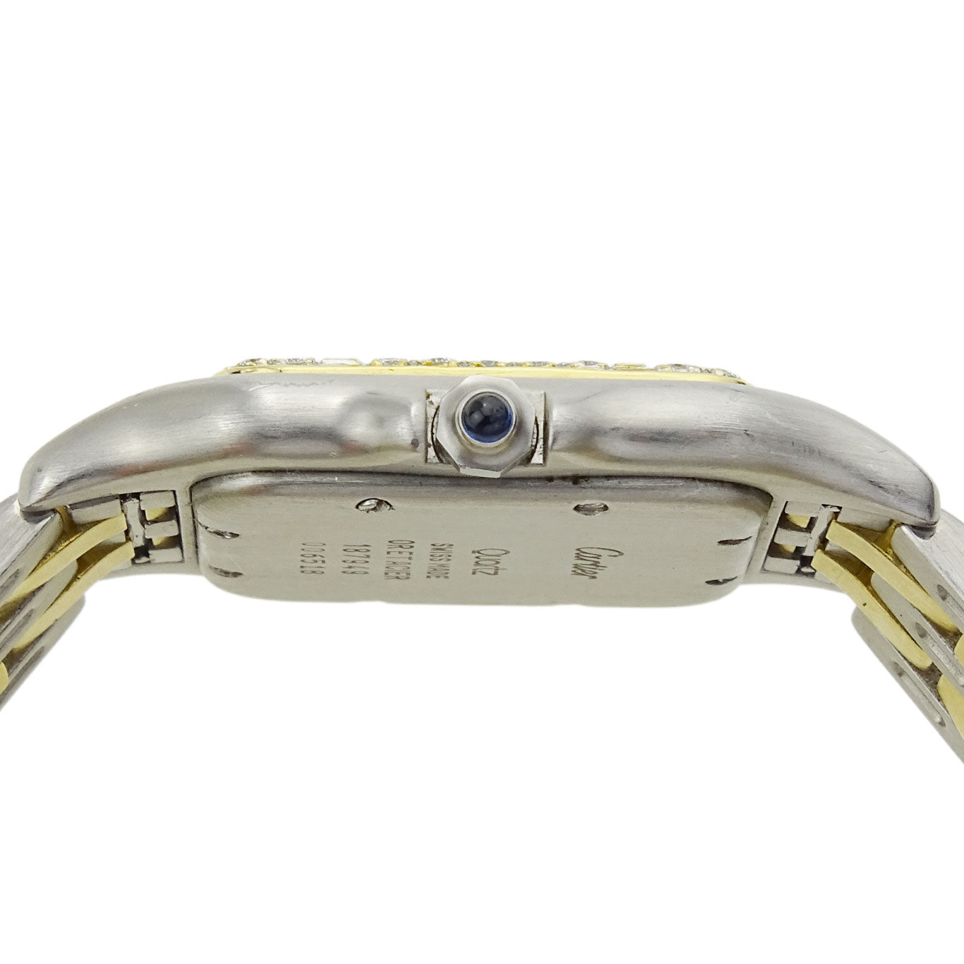 Cartier Panthere Steel and Gold Quartz 187949