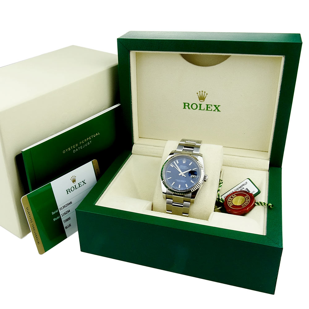 Rolex Datejust Steel &amp; White Gold 116234