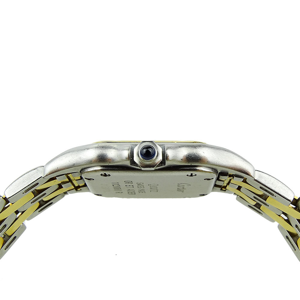 Cartier Panthere Steel and Gold Quartz