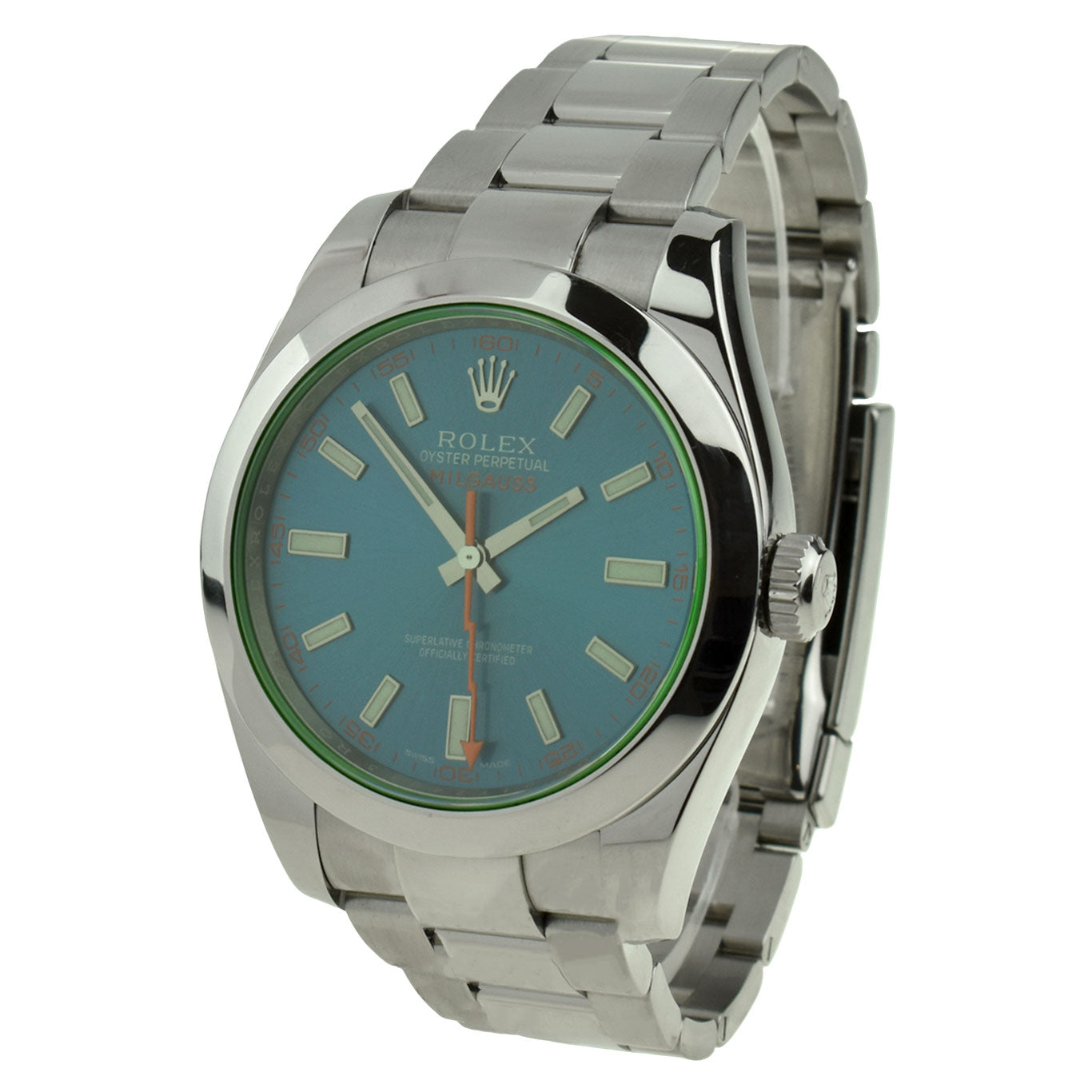 Rolex Milgauss Oyster Perpetual 116400GV at Parkers Jewellers