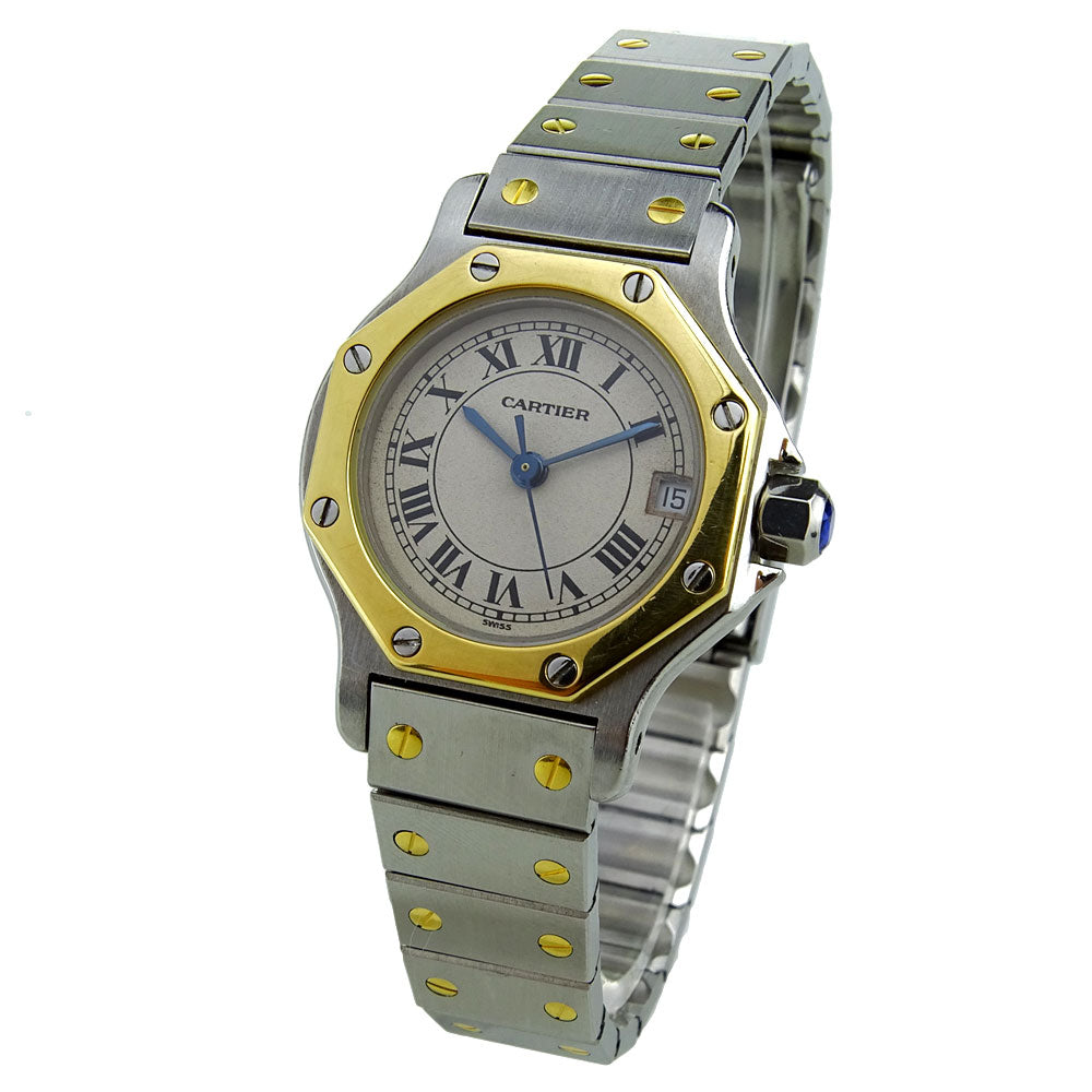 Cartier Lady Santos Octagon Quartz 187903