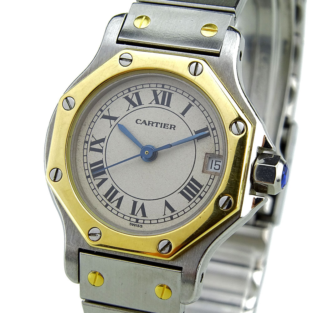 Cartier Lady Santos Octagon Quartz 187903