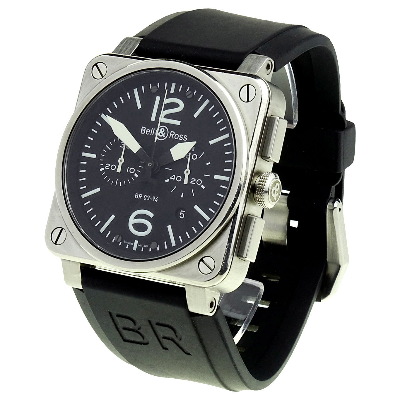 Bell &amp; Ross Steel Automatic BR03-94