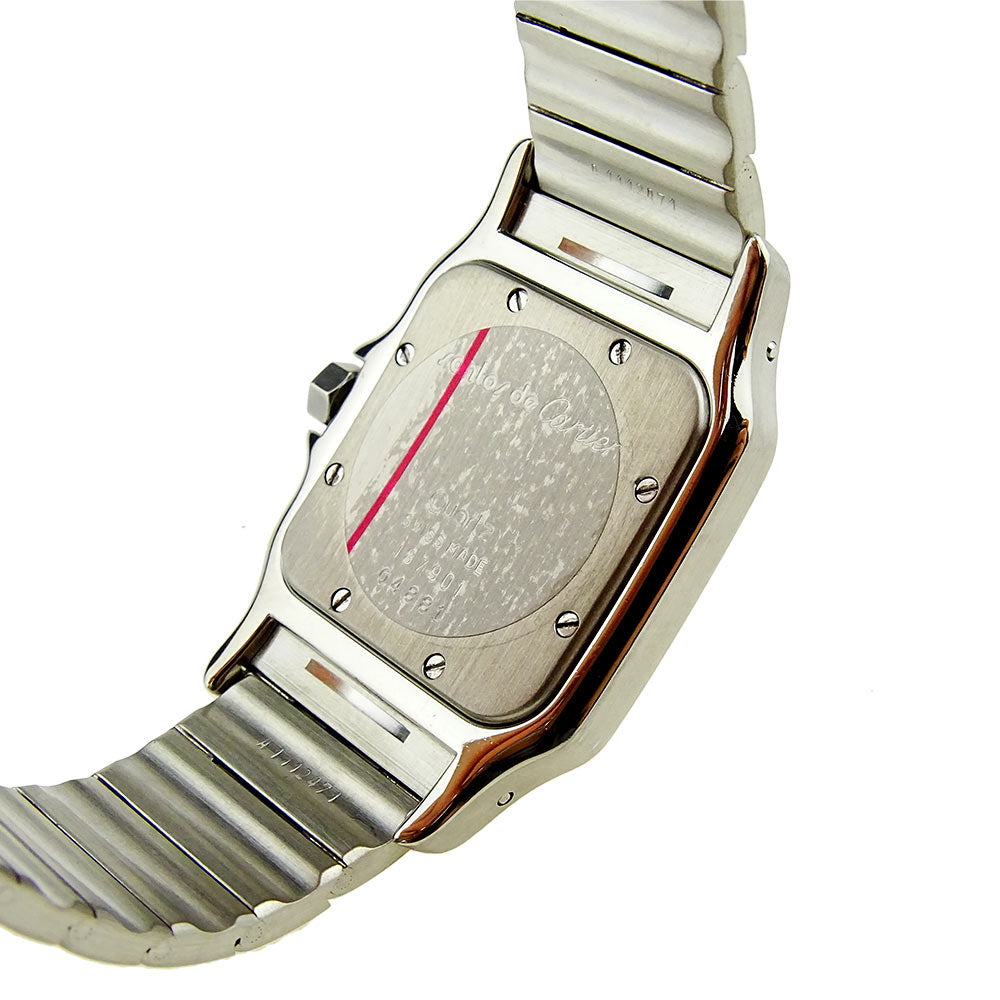 Cartier Santos Galbee Steel &amp; Gold Quartz 187901