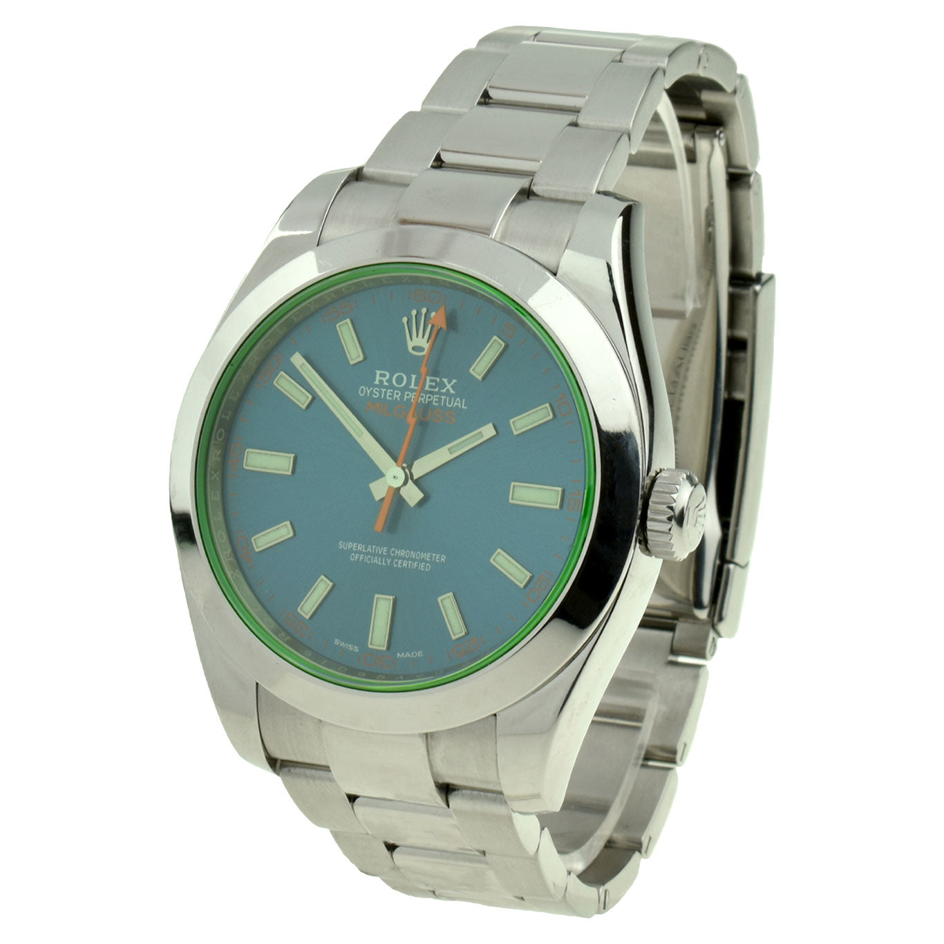 Rolex Milgauss Oyster Perpetual 116400GV at Parkers Jewellers
