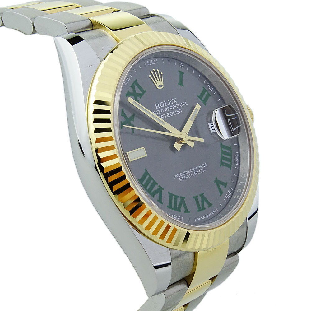 Rolex Datejust II Steel and Gold Wimbledon 126333