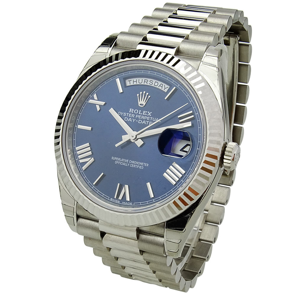 Rolex Day-Date 40 White Gold 228239