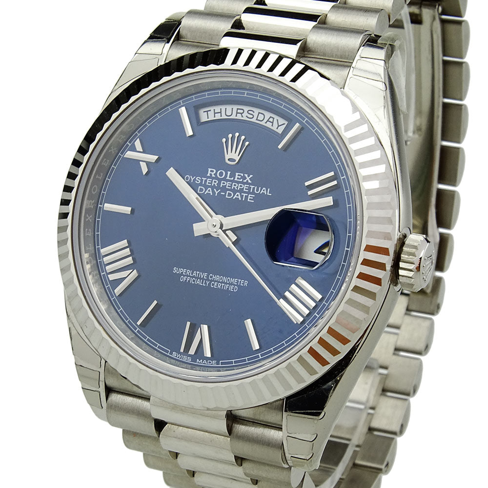 Rolex Day-Date 40 White Gold 228239