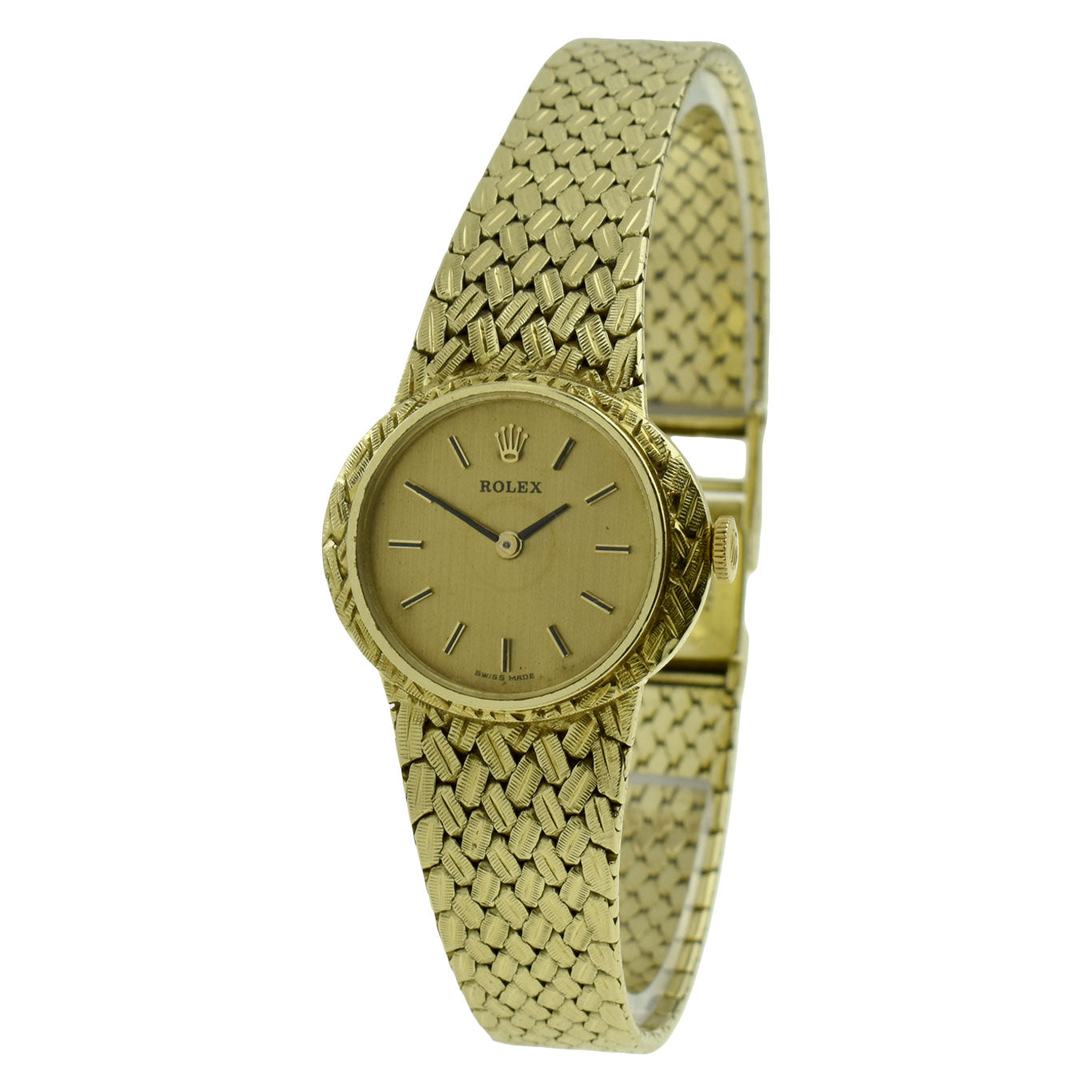 Rolex Ladies 14ct Gold Mechanical Wristwatch at Parkers Jewellers