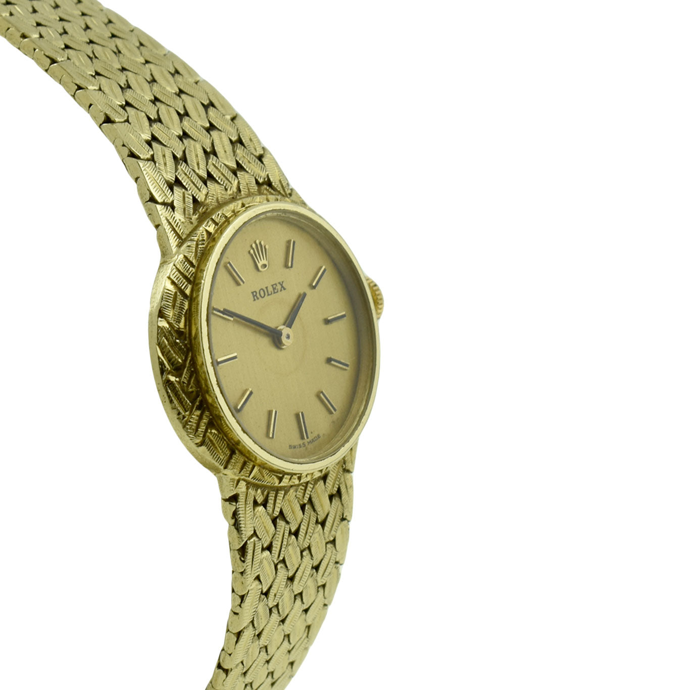 Rolex Ladies 14ct Gold Mechanical Wristwatch