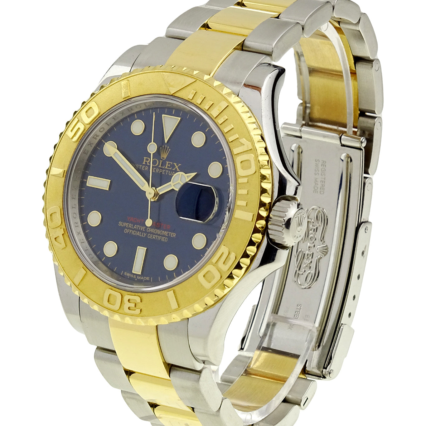 Rolex Yacht-Master 40 Stainless Steel and Gold 16623