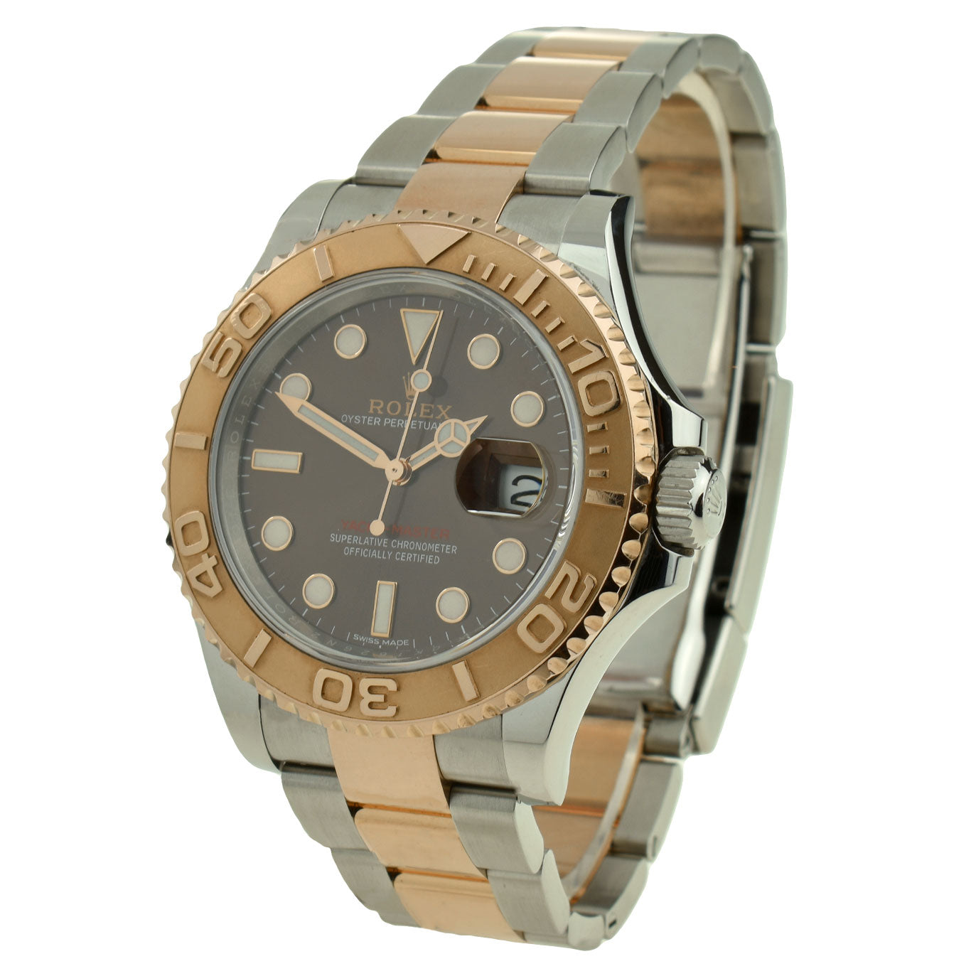 Rolex Yacht-Master 40 Stainless Steel & Rose Gold at Parkers Jewellers