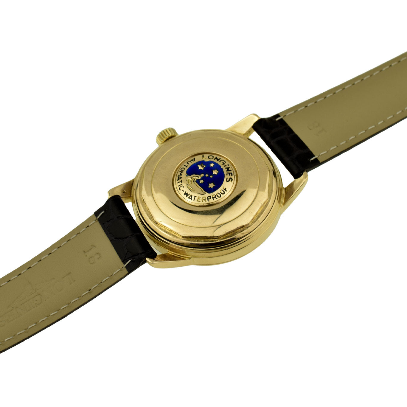 Longines Conquest Calendar 18ct Gold Vintage Automatic 9005-4