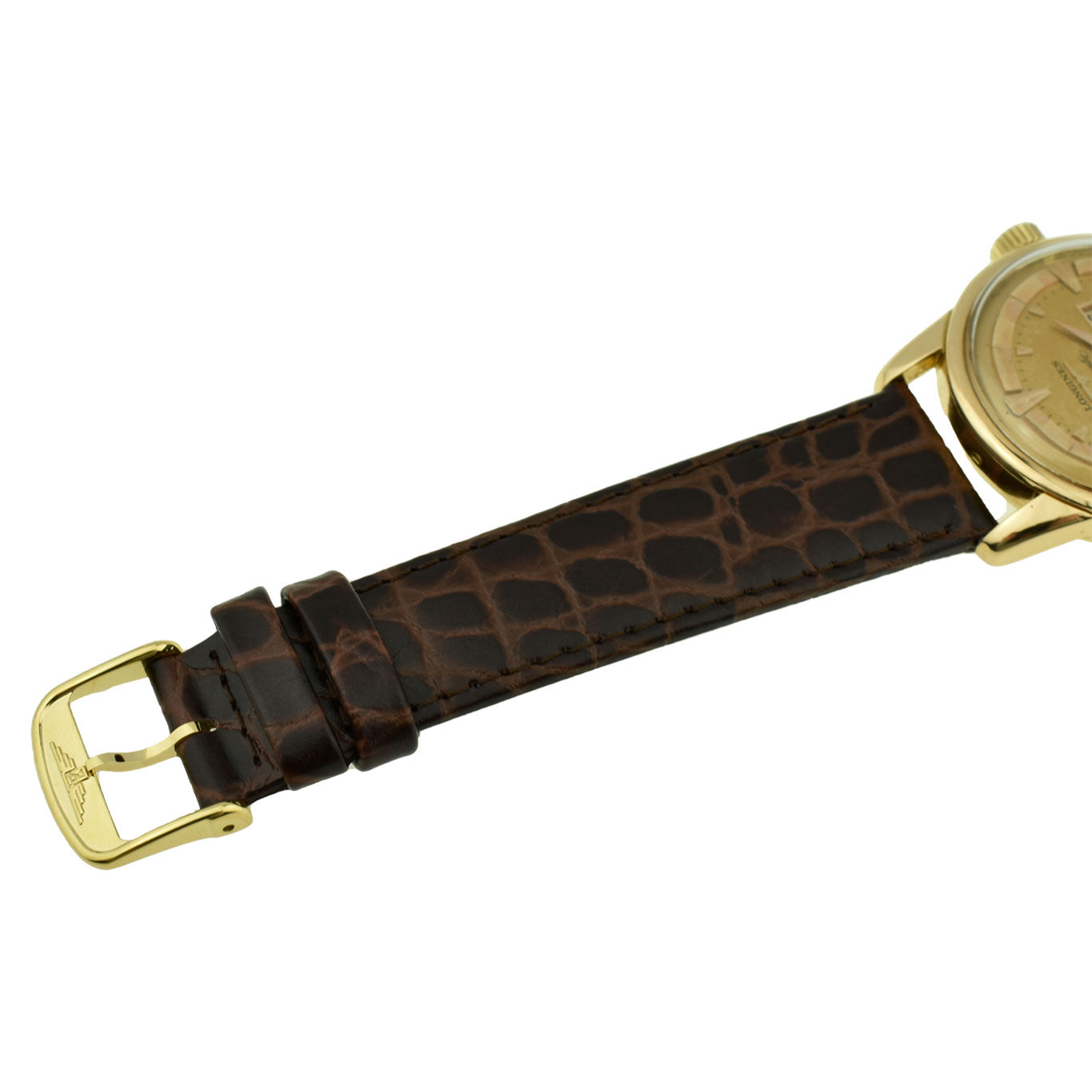 Longines Conquest Calendar 18ct Gold Vintage Automatic 9005-4