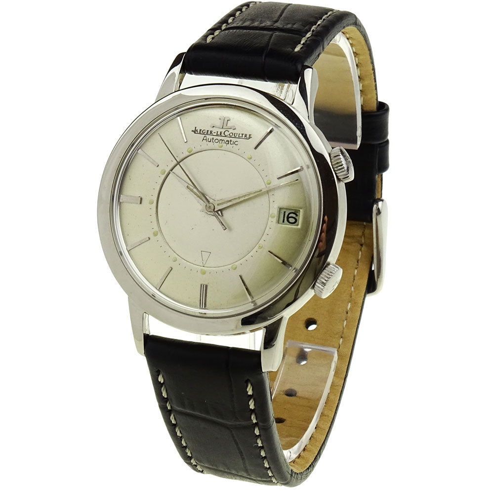 Jaeger-LeCoultre Memovox Vintage Stainless Steel Bumper