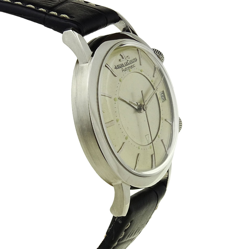 Jaeger-LeCoultre Memovox Vintage Stainless Steel Bumper