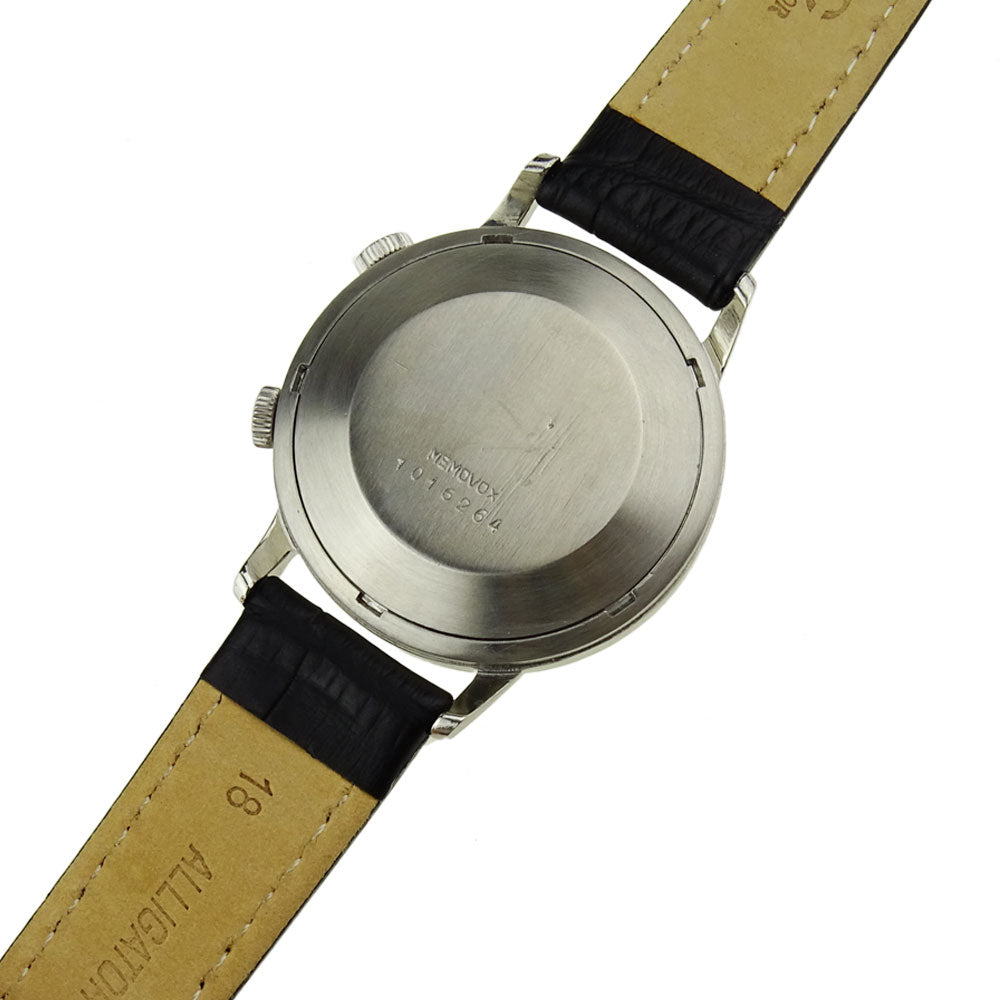 Jaeger-LeCoultre Memovox Vintage Stainless Steel Bumper