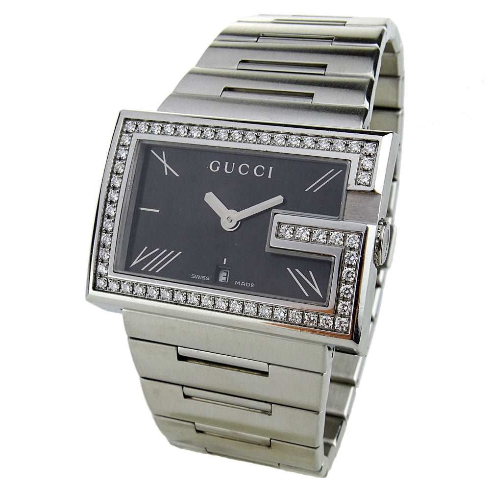 Gucci 100 Diamond G-Frame YA100511