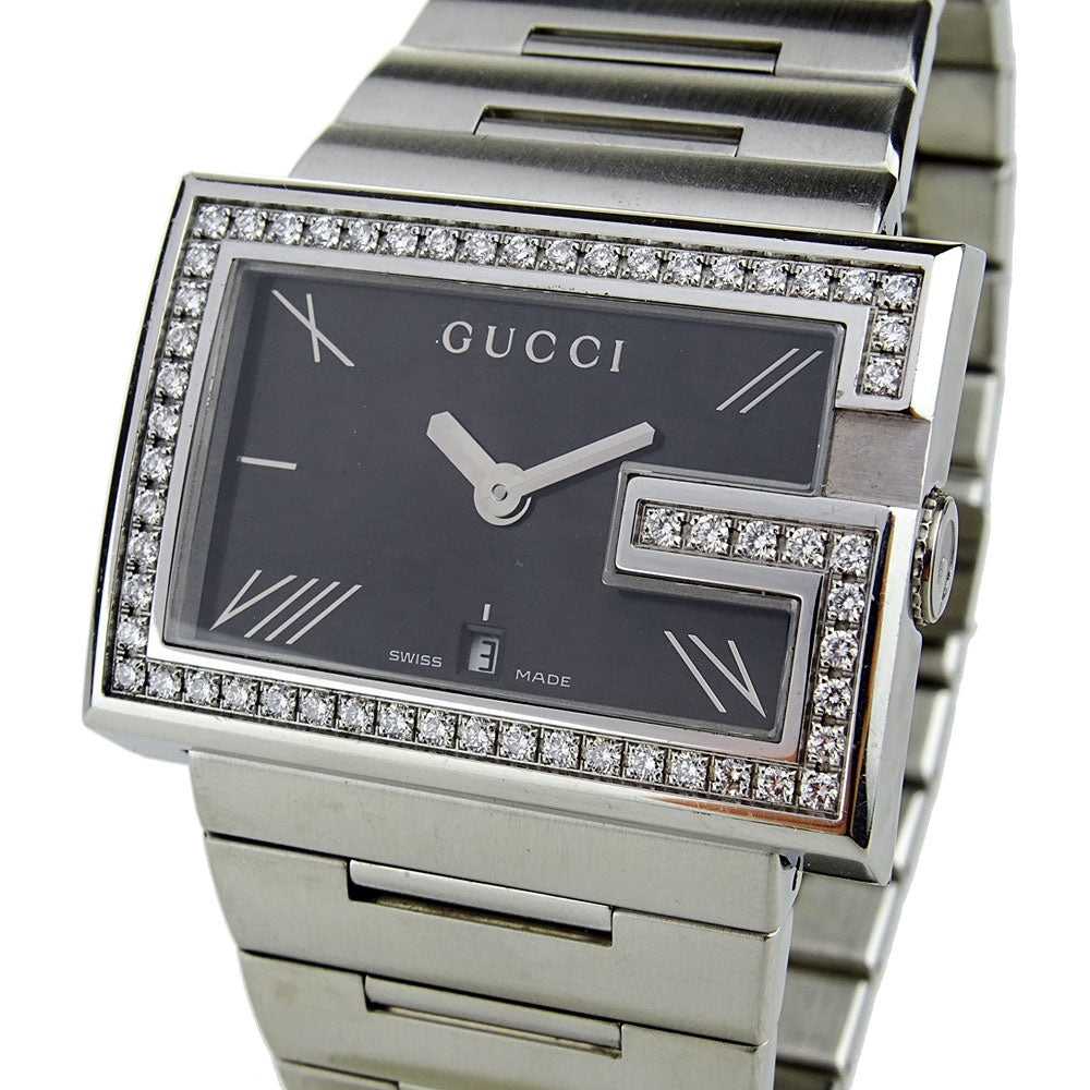Gucci 100 Diamond G-Frame YA100511