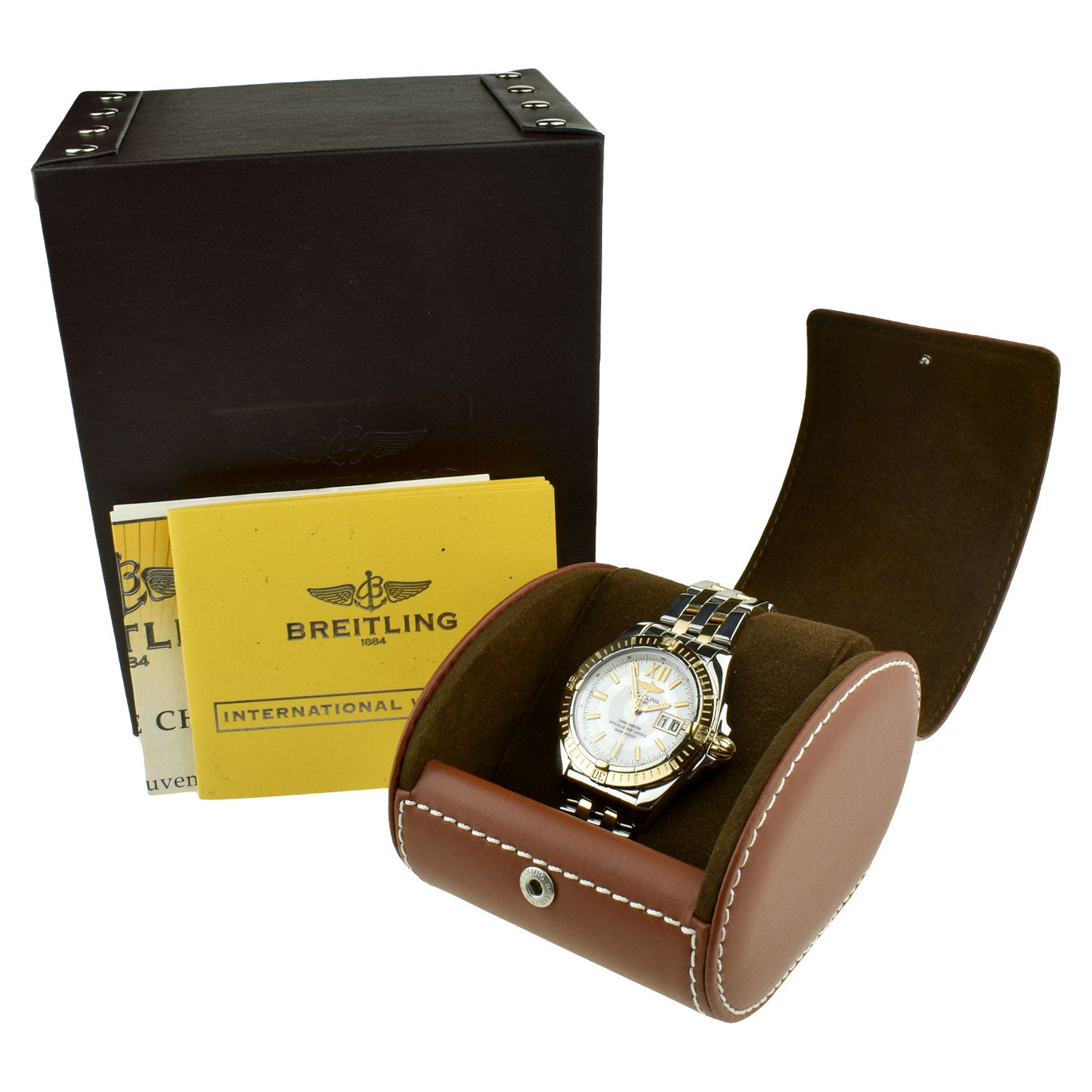 Breitling Cockpit Stainless Steel &amp; Rose Gold C49350