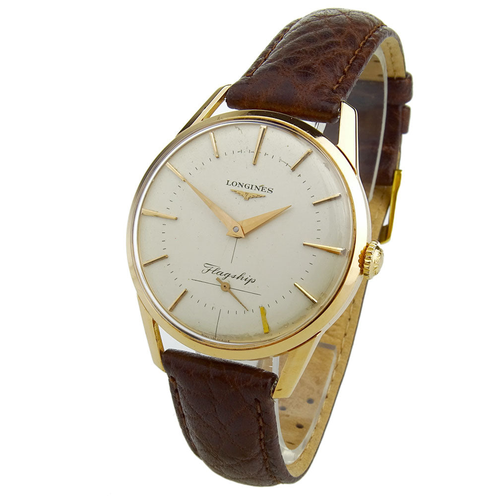 Longines 18k Rose Gold Vintage Mechanical 401