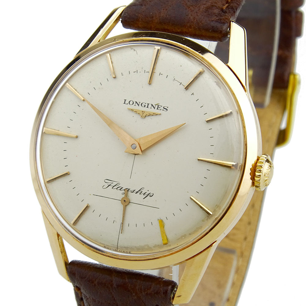 Longines 18k Rose Gold Vintage Mechanical 401