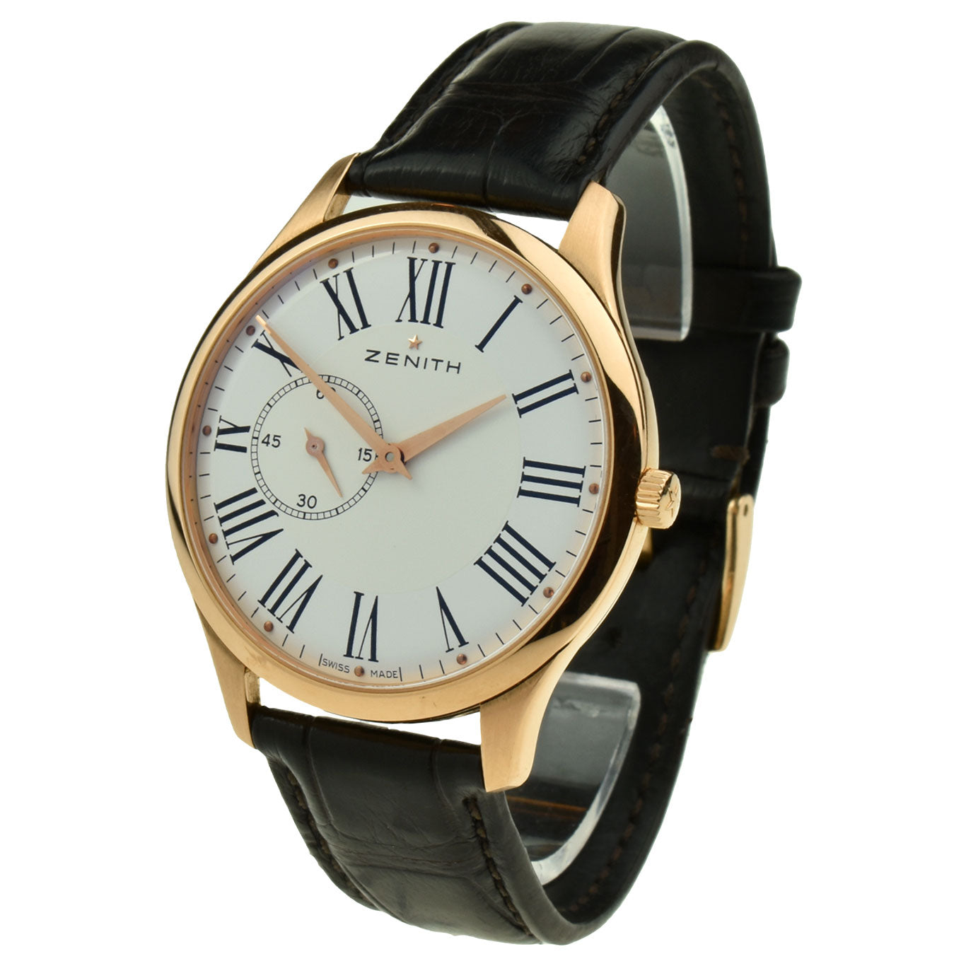 Zenith Heritage Ultra Thin Elite 18k Rose Gold 18.2010.681