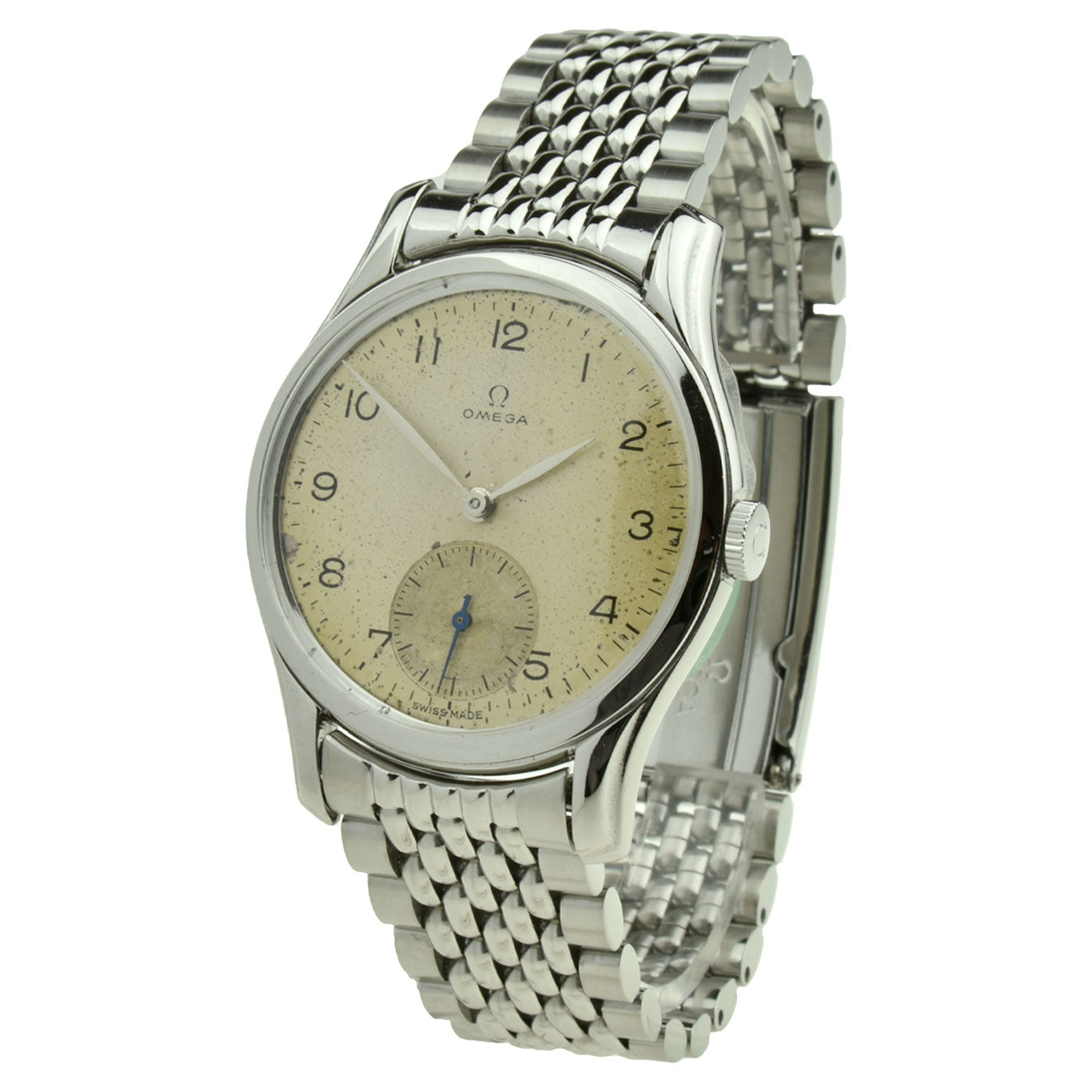 Omega Vintage Oversize Mechanical Wristwatch
