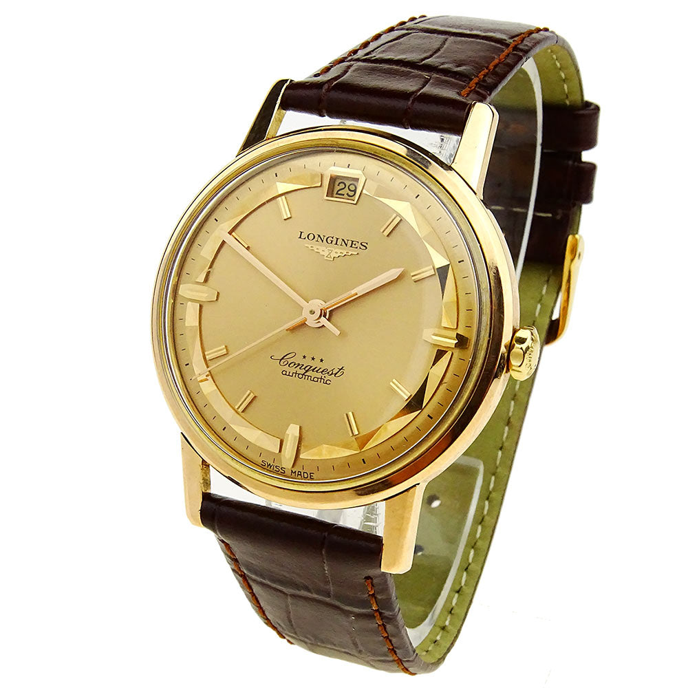Longines Conquest 18ct Rose Gold Vintage Automatic 9025-4